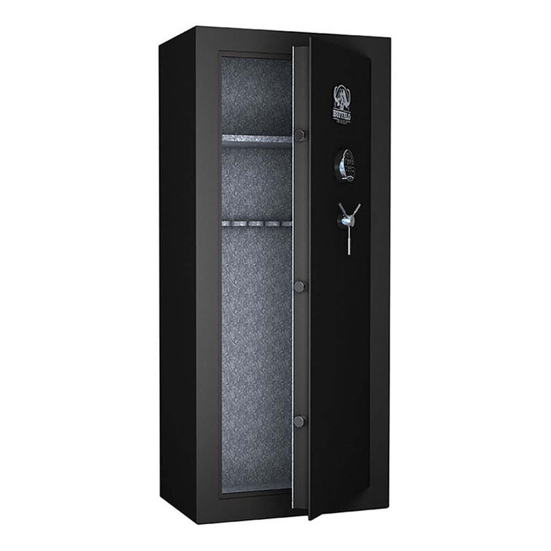 Buffalo River Gun Cabinet Black Diamond Series - 18 Gun 1500x585x460