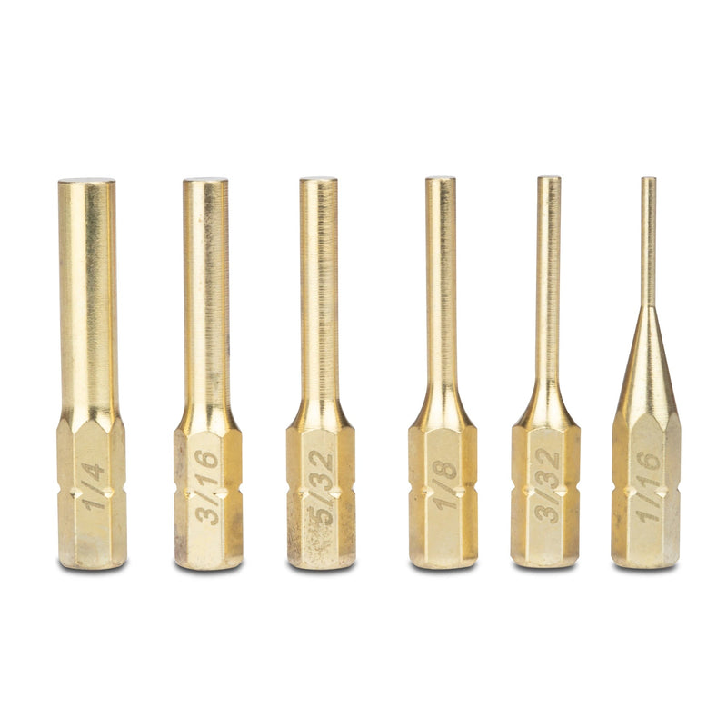 Brass Pin Punch Set