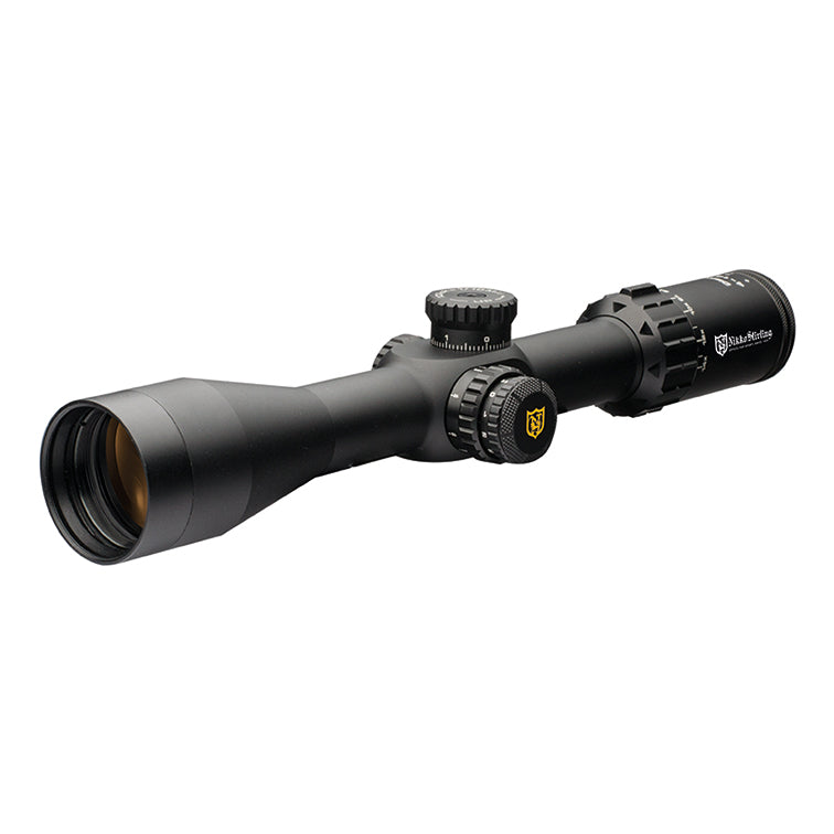 Nikko Stirling Diamond Illuminated First Focal Plane Rifle Scope, 30mm Tube illuminated PRR (Precision Rifle Reticle) Reticle 4-16x44