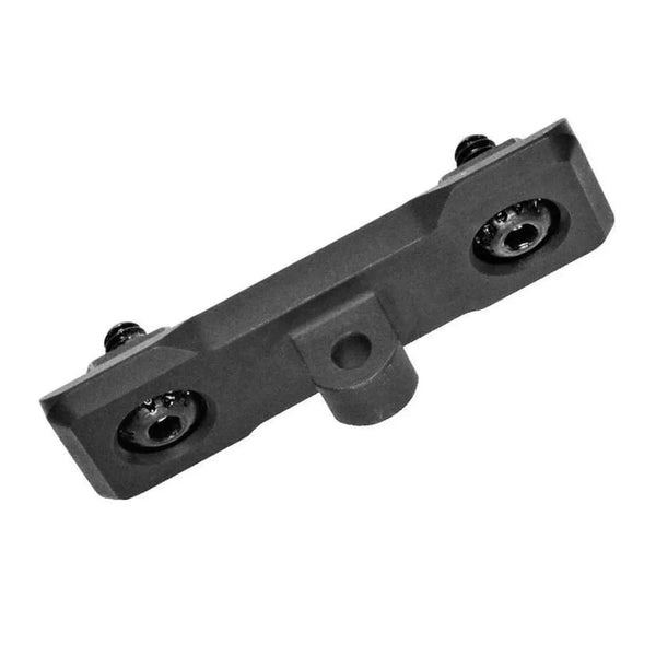 Nikko Stirling M-OK Bipod Adaptor, Allows fitting of Harris Style Stud mounted Bipods to M-LOK Compatible hand guards and forends,